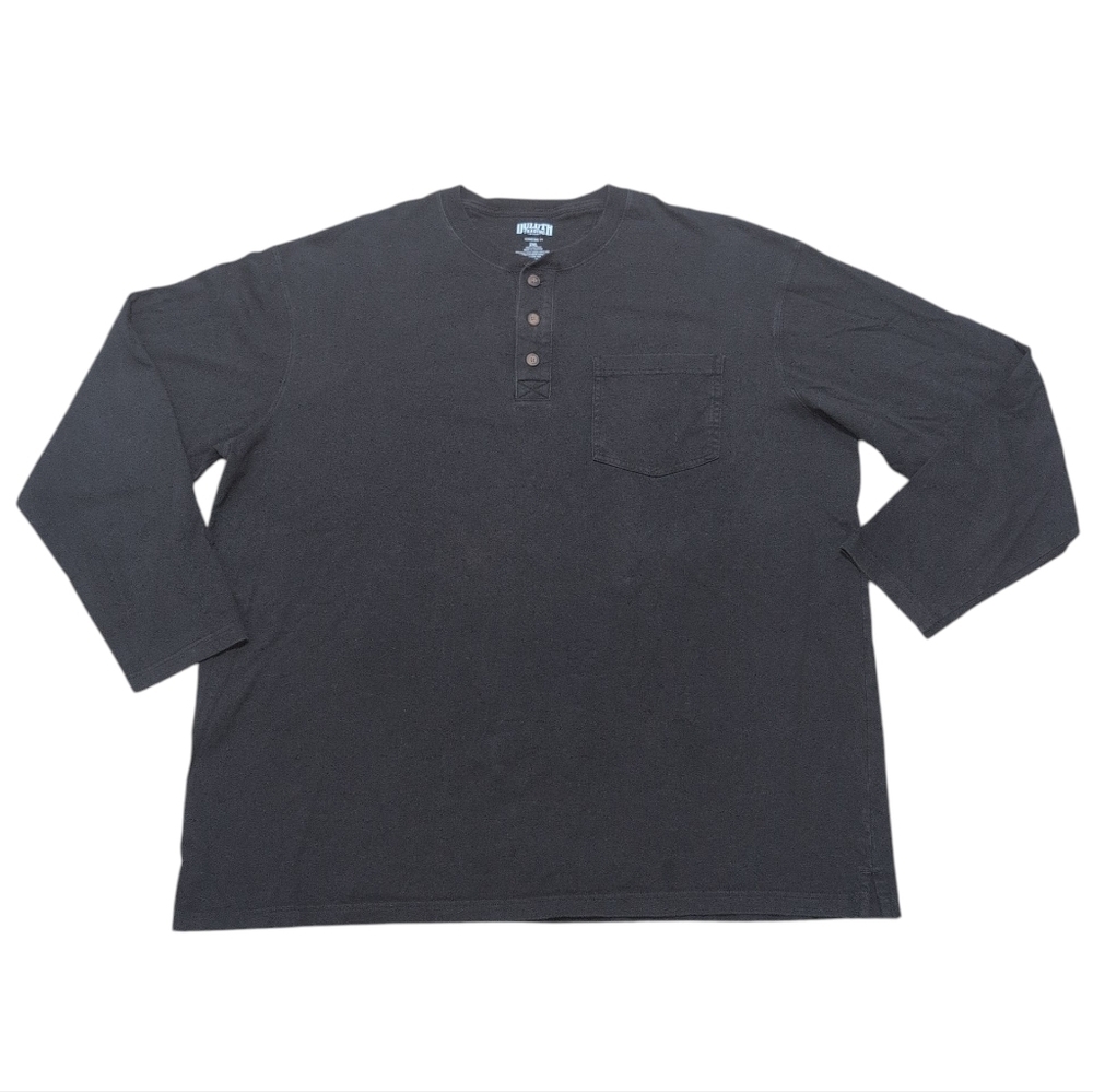 Duluth Trading Co Longtail T Work Long Sleeve Black Shirt Men's 2XL